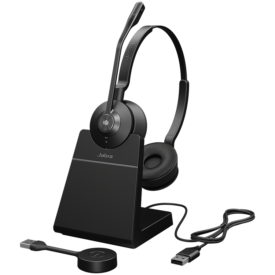 [9559-455-111] JABRA Engage 55, Ster. USB-A, MS, Stand, EM/AP