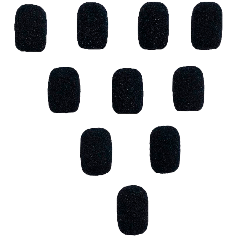 [204219] JABRA  Slim Foam Mic Covers for BlueParrott B250 Series headsets (10 pcs in bag)