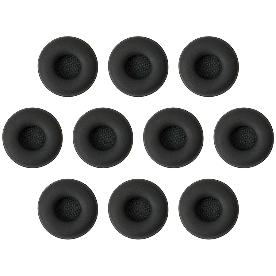 [14101-48] JABRA Leatherette ear cushion for JABRA BIZ 2400 II  NEXT GENERATION - 10 pieces pack (standard/medium)
