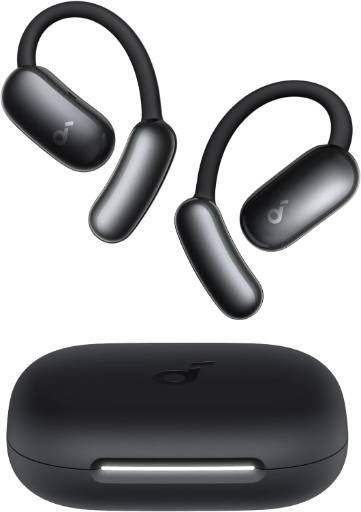 [29233] Anker Soundcore TWS Earphones Open Air AeroFit 2 AI Assistant, Hi-Res, 35H Playtime,  Black