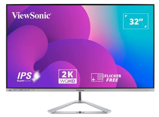 [29204] Viewsonic Monitor VX 32'' 2K IPS 75Hz Frameless/Speakers/DisplayPort/HDMI VX3276-2K-mhd-2