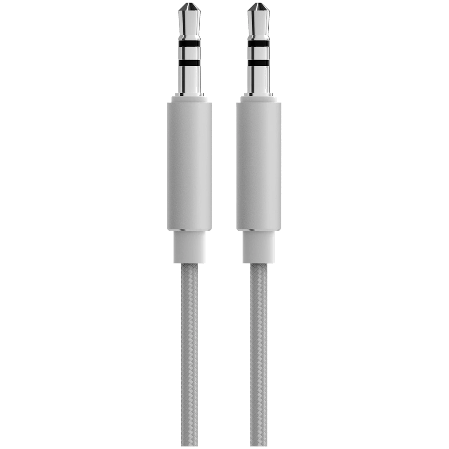 4 Pole Audio Cable Grey Mist
