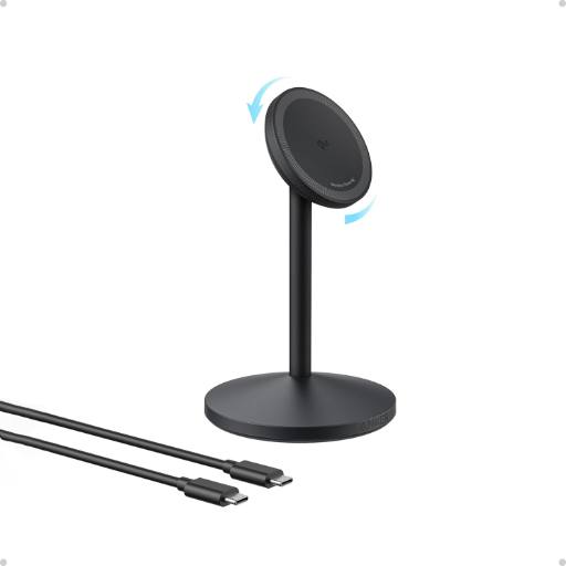 [29191] Anker Mobile Charger Wireless MagGo Stand Black