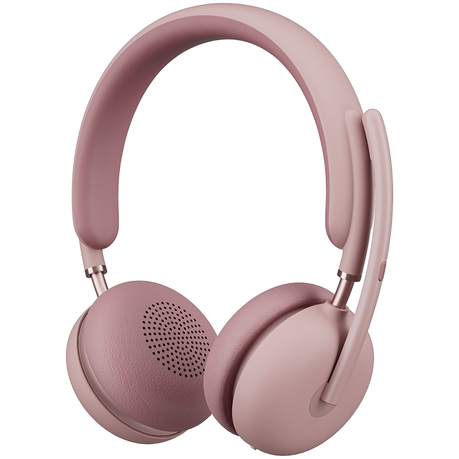 [981-001304] LOGITECH HEADSET - Logitech Zone Wireless 2 UC - ROSE,TEAMS - 2.4GHZ/BT - NO STAND