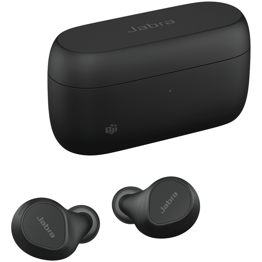 [20797-989-899] JABRA EVOLVE2 Buds UC, Cradle USB-C UC, Link 380 BT adapter USB-C UC, 30  cm USB-C to USB-A cable, Ear gels, USB-A to USB-C adapter, warranty