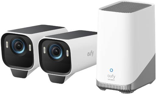 [29164] Anker Eufy Security Camera Kit S3 Pro 2 x 4K Bullet + Solar + HB3