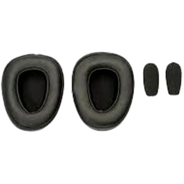 JABRA BlueParrott S650-XT & B650-XT Refresh Kit; Two (2) Leatherette Cushions, Two (2) Microphone Wind Screens