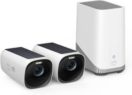 Anker Eufy Security Camera Kit E40 2 x 2K Bullet + Solar + HB3