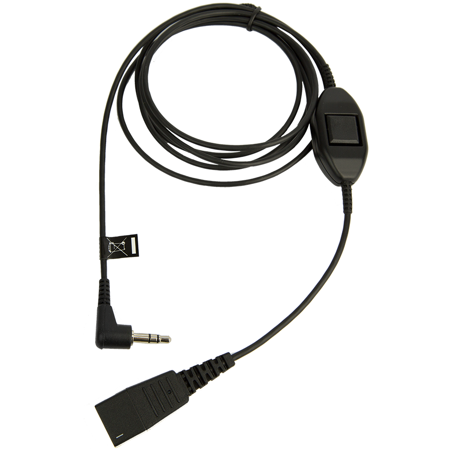 [8855-00-00] JABRA QD cord with mute function