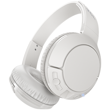 [MTRO200BTWT-EU] TCL On-Ear Bluetooth Headset, Strong BASS, flat fold, Frequency: 10-22K, Sensitivity: 102 dB, Driver Size: 32mm, Impedence: 32 Ohm, Acoustic system: closed, Max power input: 30mW, Connectivity type: Bluetooth only (BT 4.2), Color Ash White