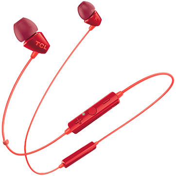 [SOCL100BTOR-EU] TCL In-ear Bluetooth Headset, Frequency of response: 10-22K, Sensitivity: 105 dB, Driver Size: 8.6mm, Impedence: 16 Ohm, Acoustic system: closed, Max power input: 20mW, Connectivity type: Bluetooth only (BT 4.2), Color Sunset Orange