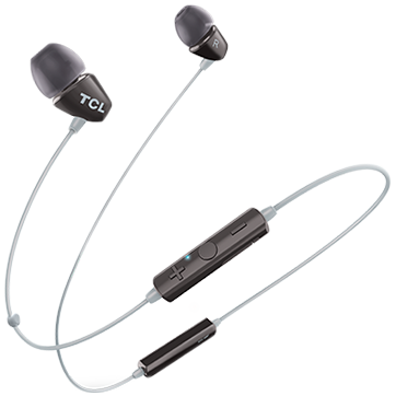 [SOCL100BTBK-EU] TCL In-ear Bleutooth Headset, Frequency of response: 10-22K, Sensitivity: 105 dB, Driver Size: 8.6mm, Impedence: 16 Ohm, Acoustic system: closed, Max power input: 20mW, Connectivity type: Bluetooth only (BT 4.2), Color Phantom Black
