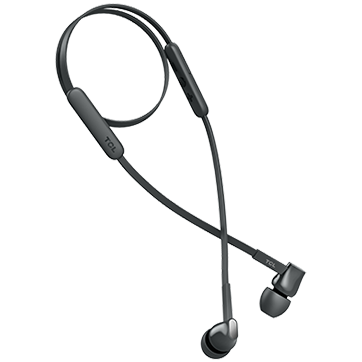 [MTRO100BTBK-EU] TCL In-ear Bluetooth Headset, Strong Bass, Frequency of response: 10-22K, Sensitivity: 107 dB, Driver Size: 8.6mm, Impedence: 16 Ohm, Acoustic system: closed, Max power input: 20mW, Connectivity type: Bluetooth only (BT 5.0), Color Shadow Black