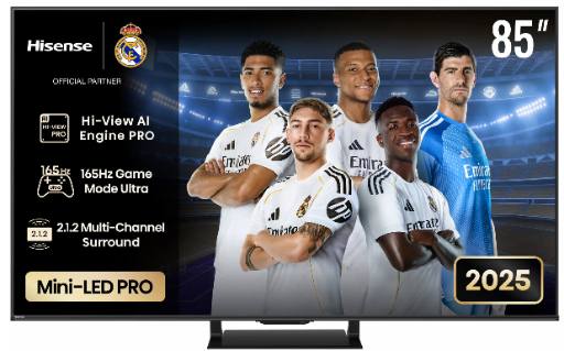 [29131] Hisense 85U7Q PRO 85'' 4K Smart QLED MINI LED 165hz TV