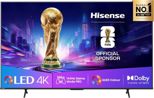 [29128] Hisense 75E7Q PRO 75'' 4K Smart QLED TV 144 HZ