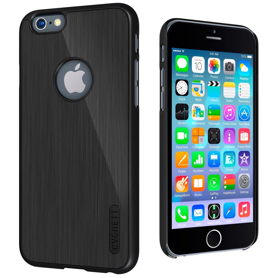 CYGNETT Case for iPhone 6 Plus Urban Shield Protective - Black Aluminium