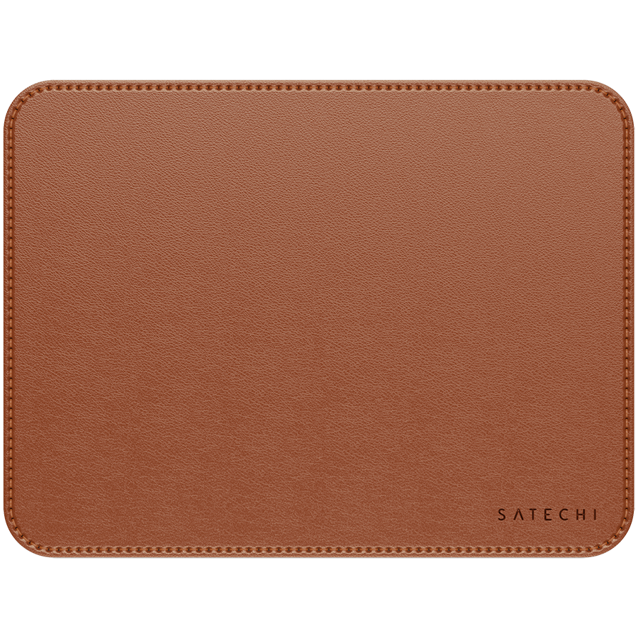 Satechi Vegan-Leather Premium Mouse Pad (Brown)