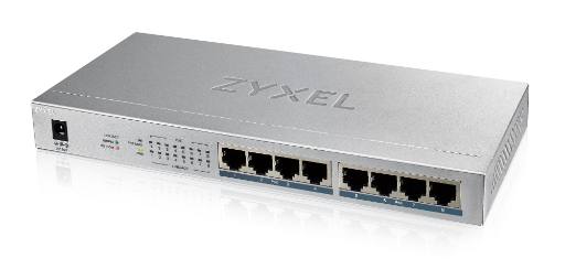 [29111] Zyxel Switch PoE Gigabit 8PoE 60W GS1008-HP UK Plug