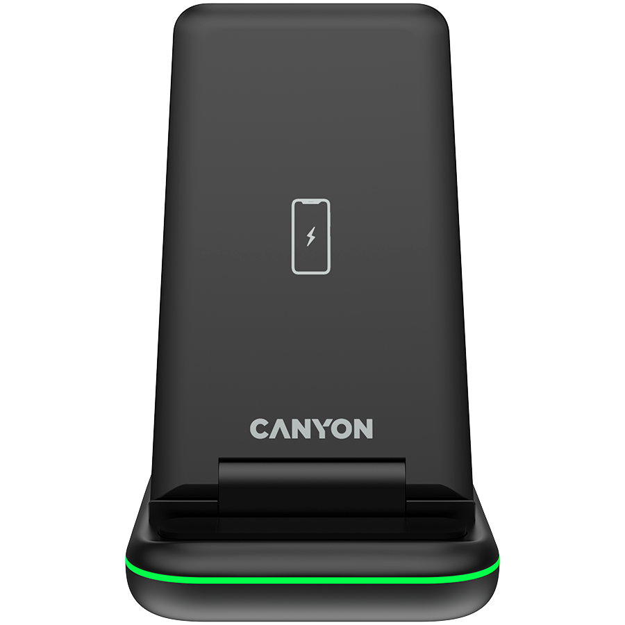 CANYON wireless charger WS-304 15W 3in1 UK Black