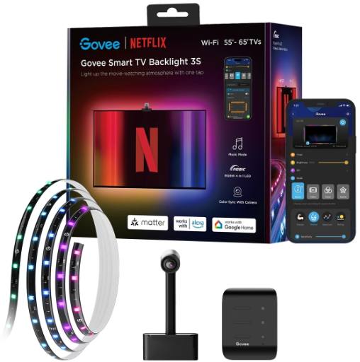 [29082] Govee TV Backlight 3S NETFLIX (55-65 inch)