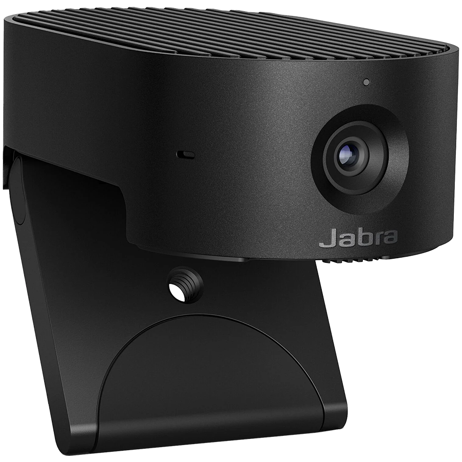 [8300-119] JABRA PanaCast 20, Premium AI-powered 4K Ultra HD video quality, AI-driven Intelligent Zoom, Intelligent Lighting Optimization, P-n-P, Powerful on-board AI processor, Integrated privacy cover, Clips to any monitor, with protective case, Plug&Play