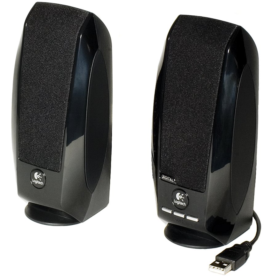 [980-000029] LOGITECH S150 Stereo Speakers - BLACK - USB - B2B
