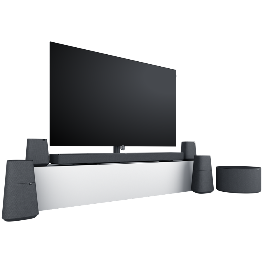 Loewe home.cinema set 531(Set of Bar5 & Sub 5, 2x Klang Mr3, 2x Klang Mr1)