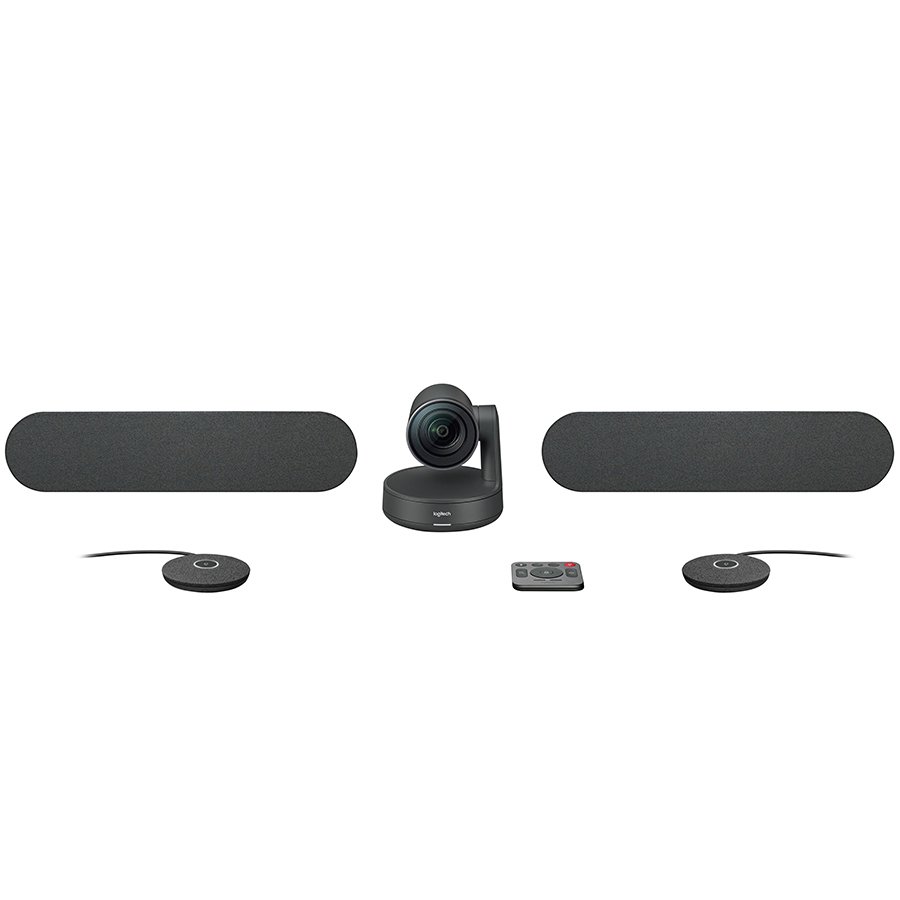 [960-001224] LOGITECH RALLY PLUS ULTRA-HD CONFERENCE CAM - BLACK - EMEA