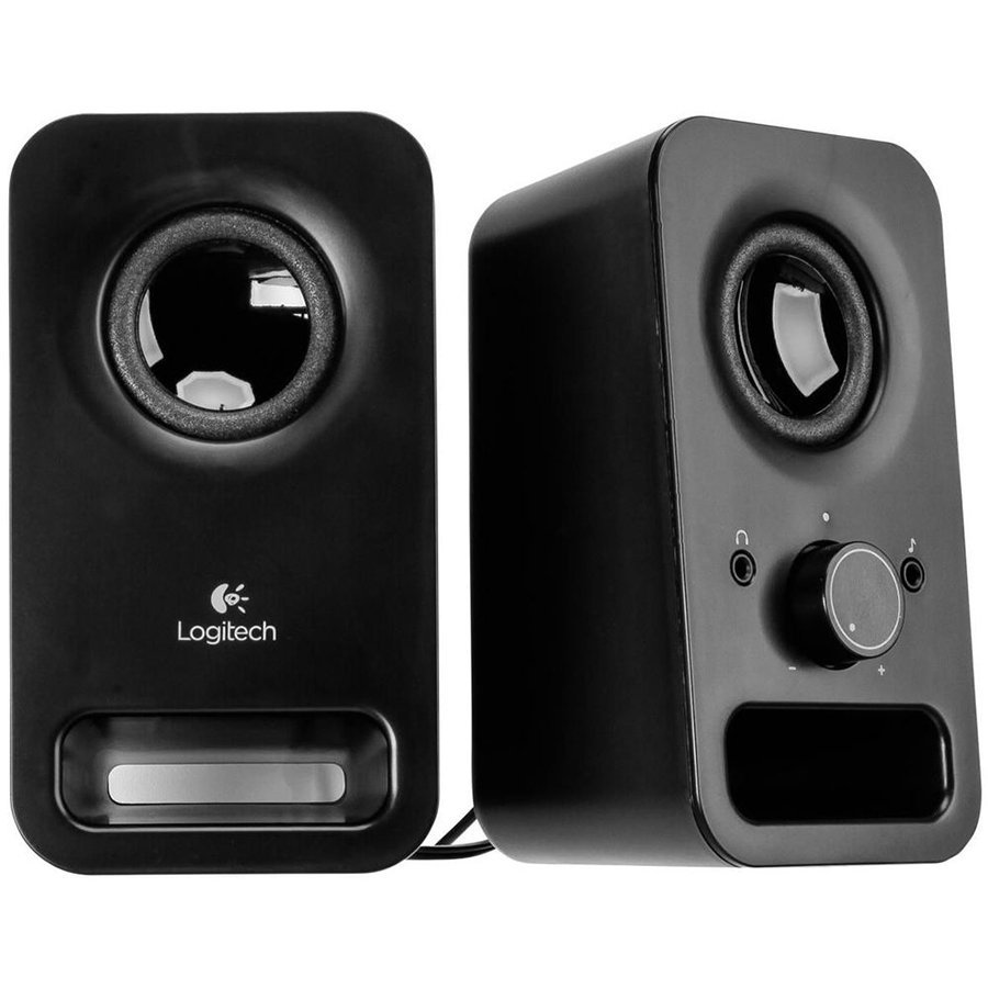 [980-000816] LOGITECH Z150 Stereo Speakers - MIDNIGHT BLACK - 3.5 MM - UK