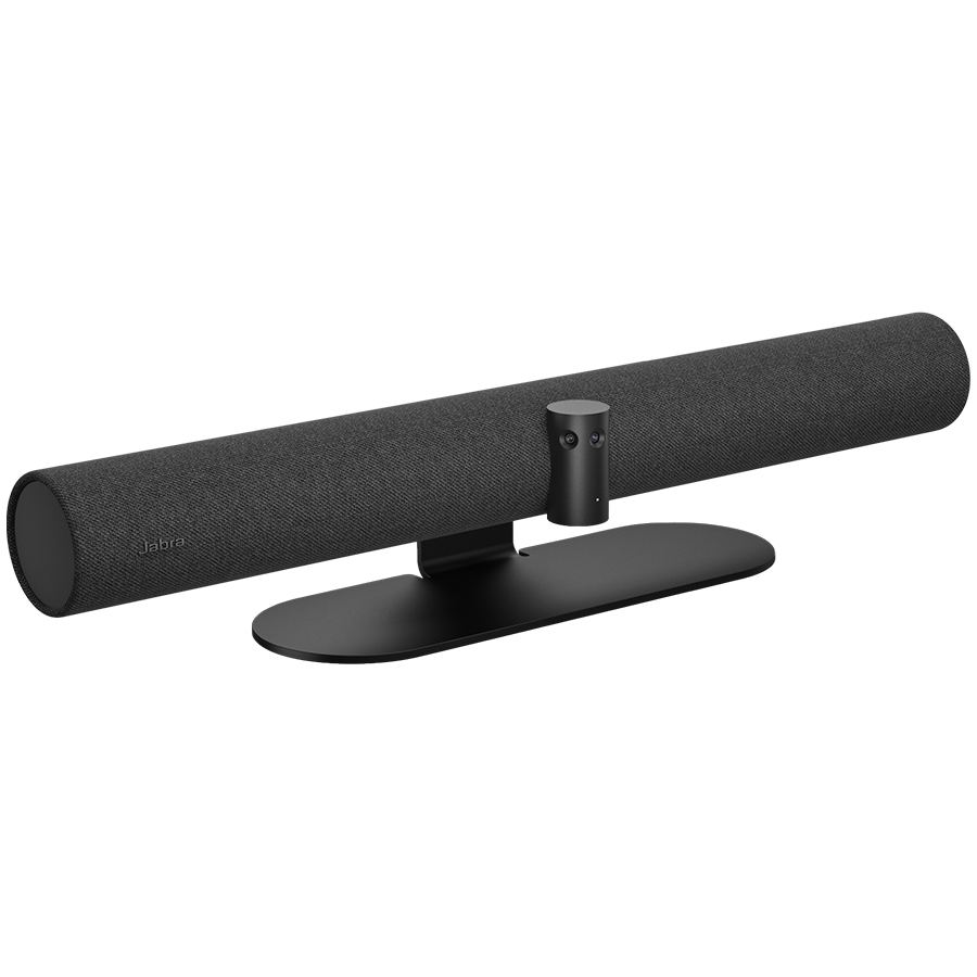 JABRA PanaCast 50 UK, Black; 180° Field of View, Real-time Whiteboard Streaming, Plug-and-play, Optimized for all leading UC platforms, incl. Microsoft Teams, Zoom, Google Meet, Safety Capacity and Room Usage Insights+Virtual Director intelligently