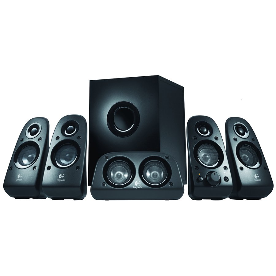 [980-000431] LOGITECH Z506 Surround Sound 5.1 Speakers - BLACK - 3.5 MM
