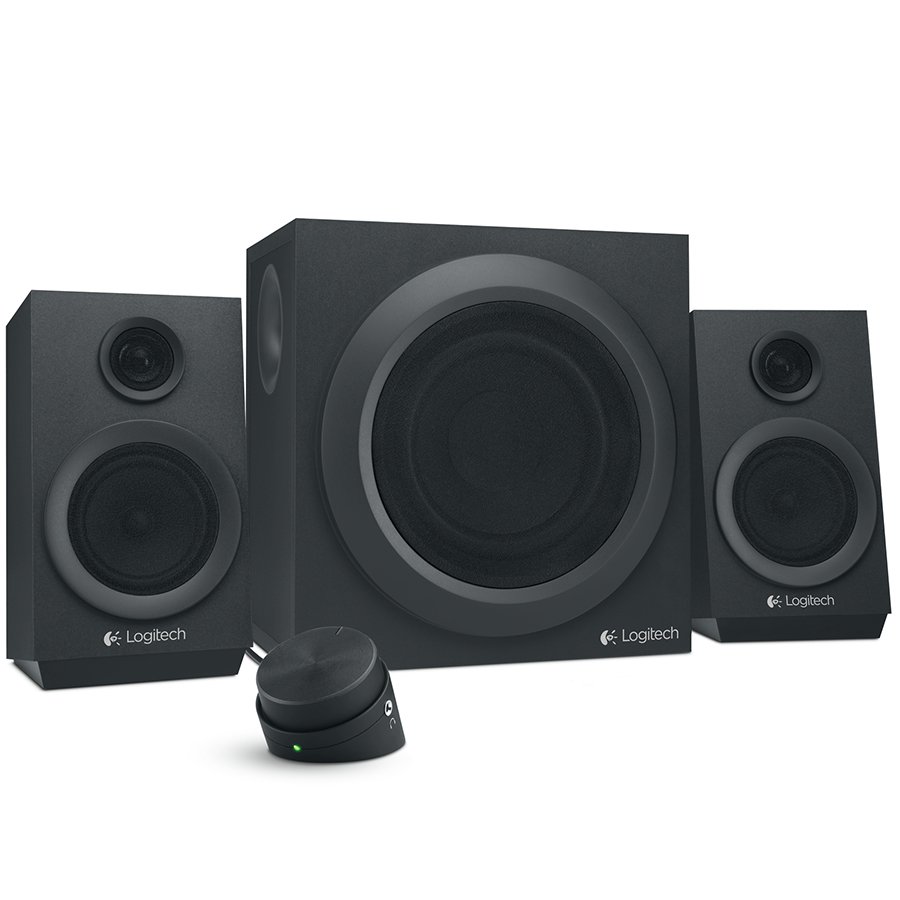 [980-001202] LOGITECH Z333 Speaker System 2.1 - BLACK - 3.5 MM