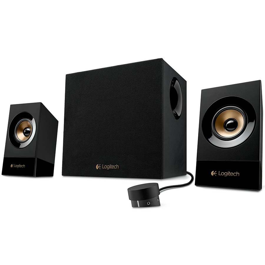 [980-001055] LOGITECH Z533 Speaker System 2.1 - BLACK - 3.5 MM - UK