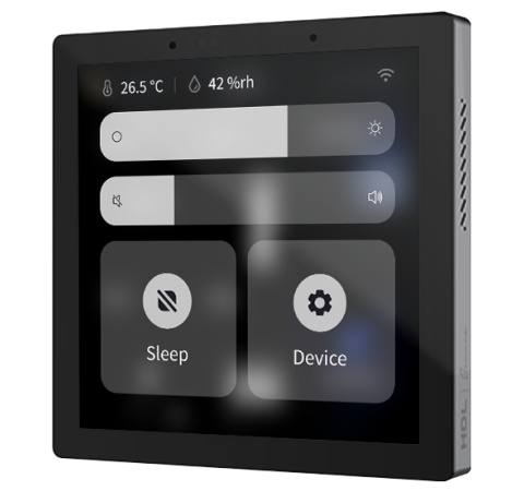 [29018] HDL Panel SOURCE Mini Panel 4" Touch Screen Black
