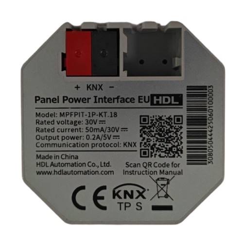 [29016] HDL Panel TILE SERIES Power Interface for 1,2,4,8 Button V2.1