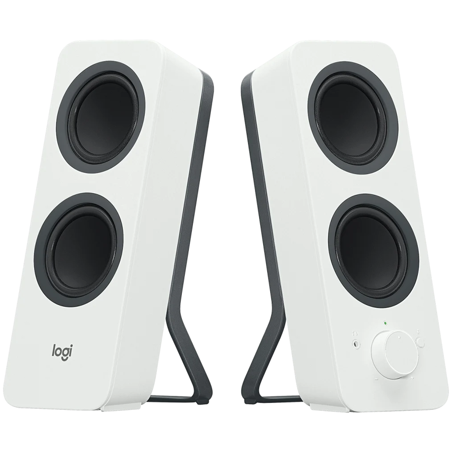 LOGITECH Z207 Bluetooth Stereo Speakers - OFF-WHITE - UK