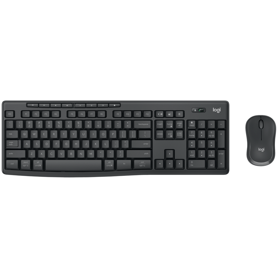 [920-012066] LOGITECH MK370 Combo for Business - GRAPHITE - FRA - BT - CENTRAL-419 - DONGLE