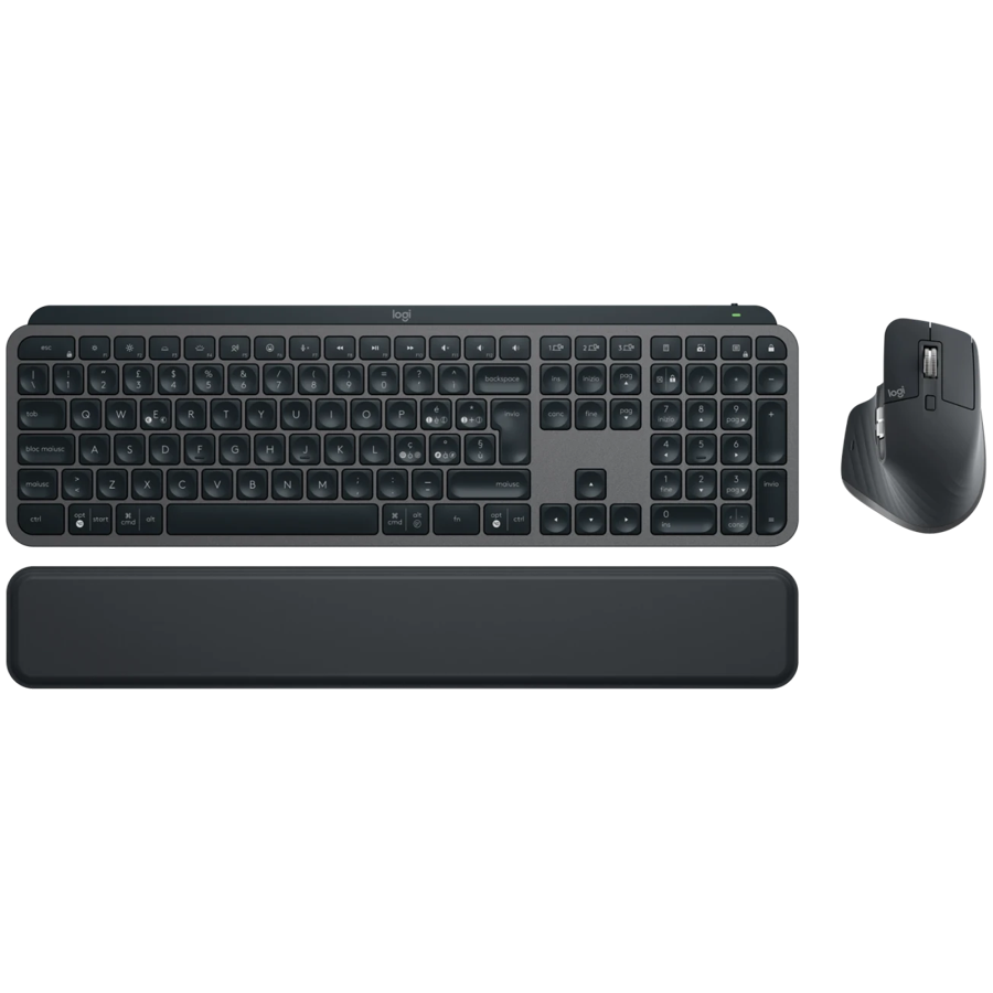 LOGITECH MX KEYS COMBO for BusinessGen2 - GRAPHITE - FRA - BT - CENTRAL-419