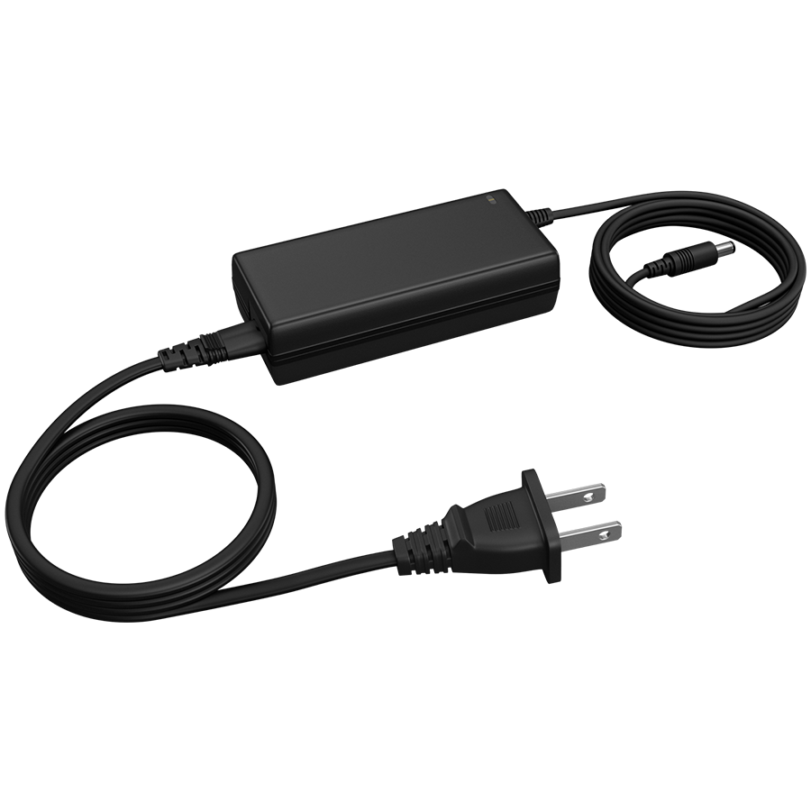JABRA PanaCast 50 Power Supply, UK PSU, Black with Cable