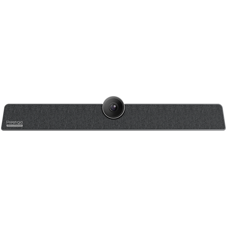 [PVCCU12M601] Prestigio Solutions Video Conferencing Collaboration Bar Alpha: UHD, 12MP, 6 mic, 8m (Range), Connection via USB Type-C or AUX