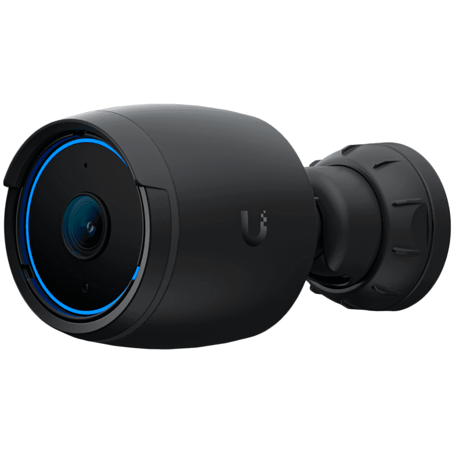 Indoor/outdoor camera with 4MP resolution and enhanced Smart Detection capabilities