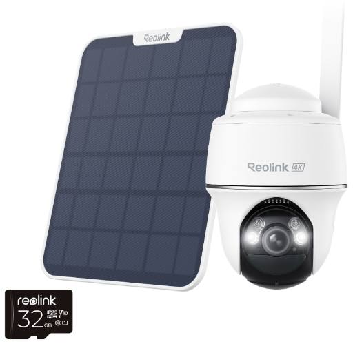 [28983] Reolink BP4G Outdoor Battery Camera 4K PTZ GO PT Ultra (G440) (White) (Hard Bundle)