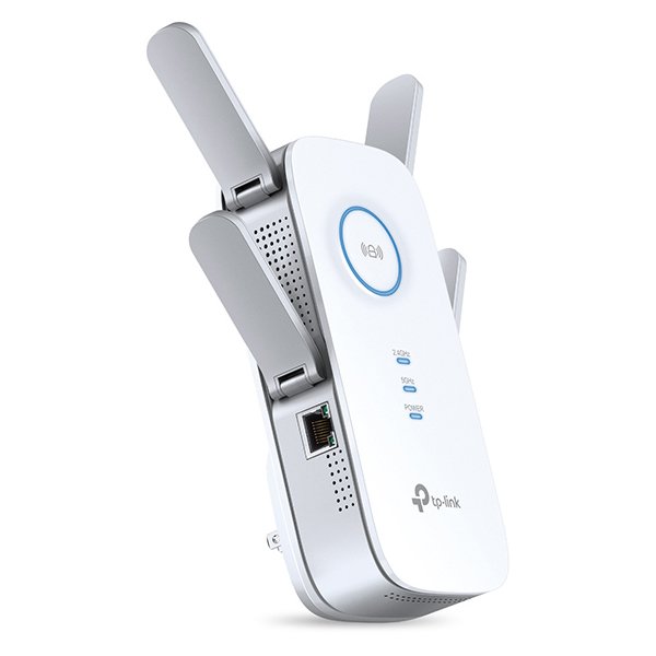 [RE650] TP-Link RE650 AC2600 MU-MIMO Wi-Fi Range Extender,Wall Plugged, 4 external antennas, 1xGigabit Port, 1733Mbps at 5GHz + 800Mbps at 2.4GHz, Range Extender/AP mode, WPS, 4x4 MU-MIMO, Beamforming, Access Control, Power Schedule, LED Control, Tether App