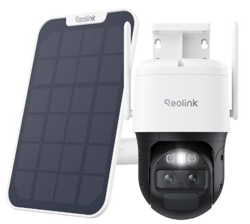 [28961] Reolink BP Outdoor Battery Camera 4K PTZ Dual Lense TRACKMIX-4K (B770) + 6W Panel (Hard Bundle)