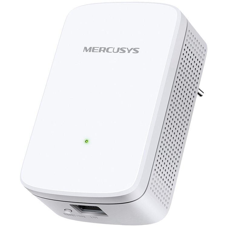 [ME10] Mercusys ME10 300 Mbps Wi-Fi Range Extender, 300 Mbps on 2.4 GHz, 1 x 10/100Mbps RJ45 Port, RESET/WPS Button, Smart Signal Indicator, Access Point Mode, WPA-PSK/WPA2-PSK