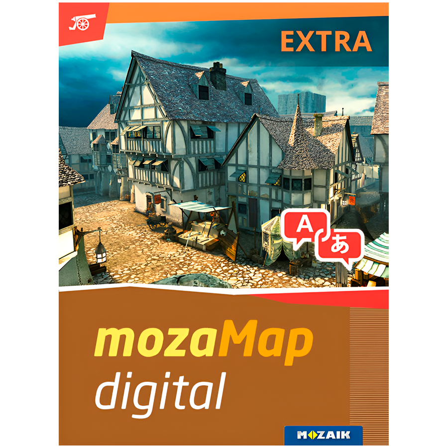 Multilingual Historical Atlas - Extra edition. 1 Year - 1 device. 150 maps