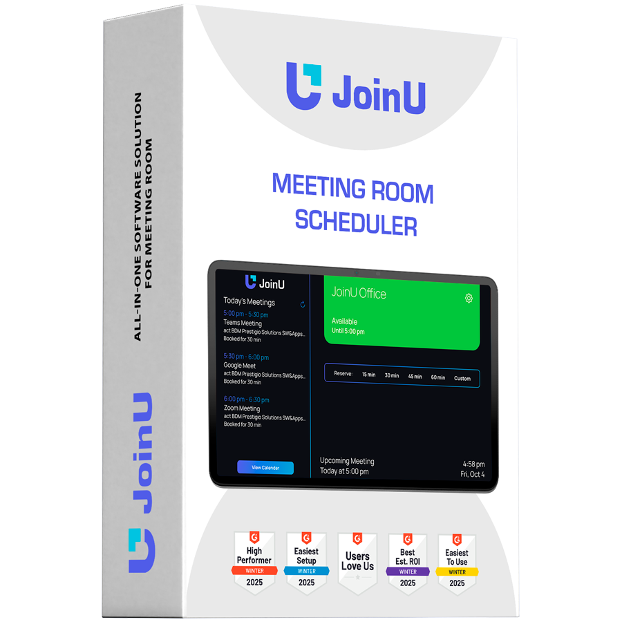 [PSJSCH-Y01] JoinU Room Scheduler license - 1 Year