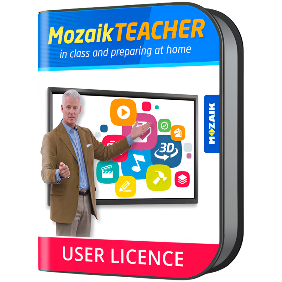 [PT-1Y] Mozaik TEACHER license for all platform - for one teacher, 1 Year