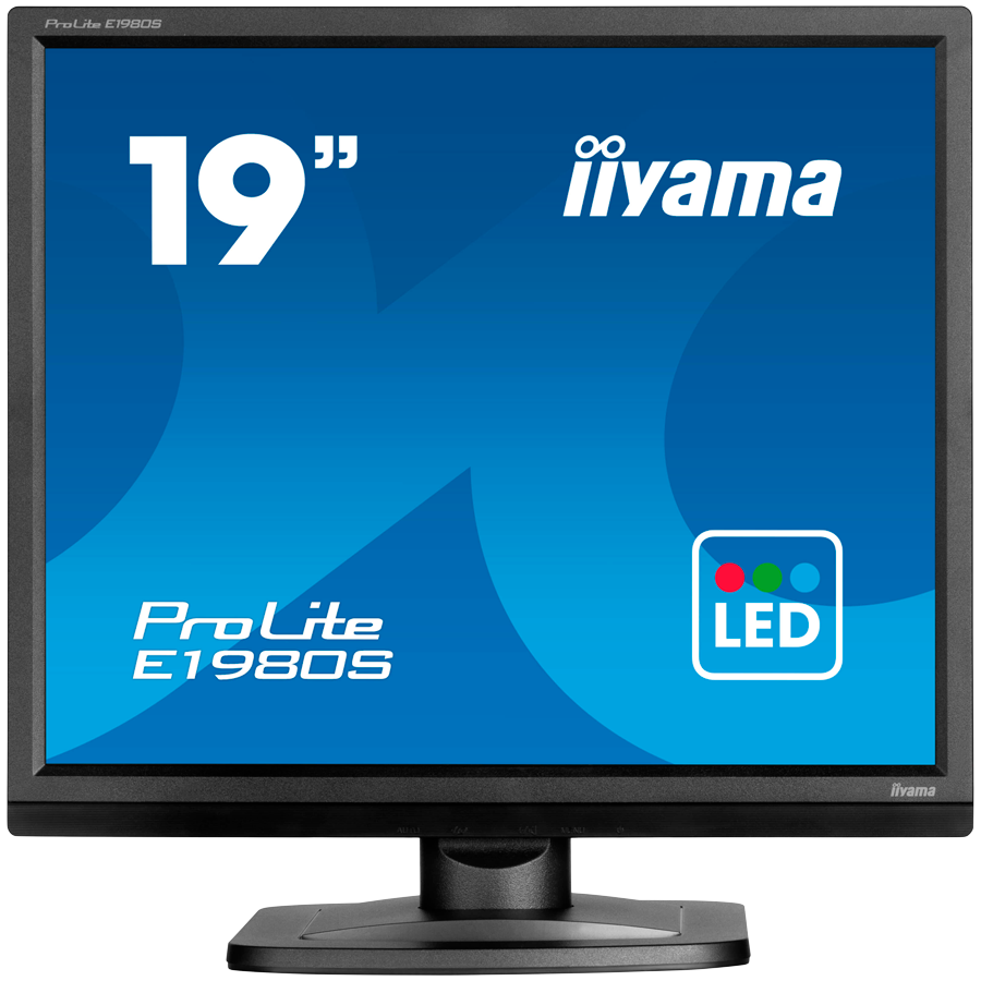 [E1980S-B1] IIYAMA Monitor LED E1980S-B1 19" 1280 x 1024 5:4 250 cd/m 5ms HDMI DP tilt