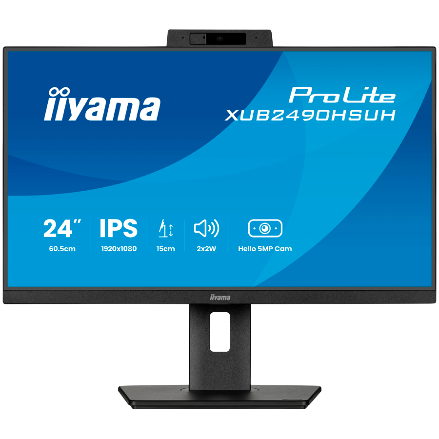 [XUB2490HSUH-B2] Iiyama ProLite XUB2490HSUH-B2 LED monitor 24 (23.8 viewable) 1920 x 1080 Full HD ,100 Hz IPS 250 cd 1300:1 4 ms HDMI DP
